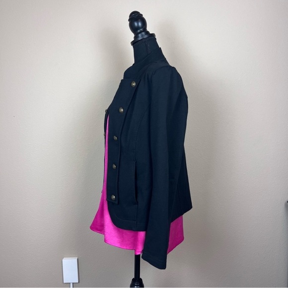 Tommy Hilfiger Military Band Classic Blazer Jacket with Button Details - Picture 3 of 12